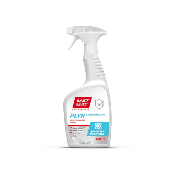 MATMAT PŁYN UNIWERSALNY 750 ml – spray do różnych powierzchni MATMAT PŁYN UNIWERSALNY 750 ml – spray do różnych powierzchni