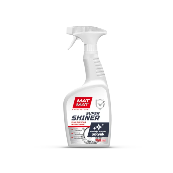 MATMAT SUPER SHINER 750 ml – płyn do stali nierdzewnej MATMAT SUPER SHINER 750 ml – płyn do stali nierdzewnej